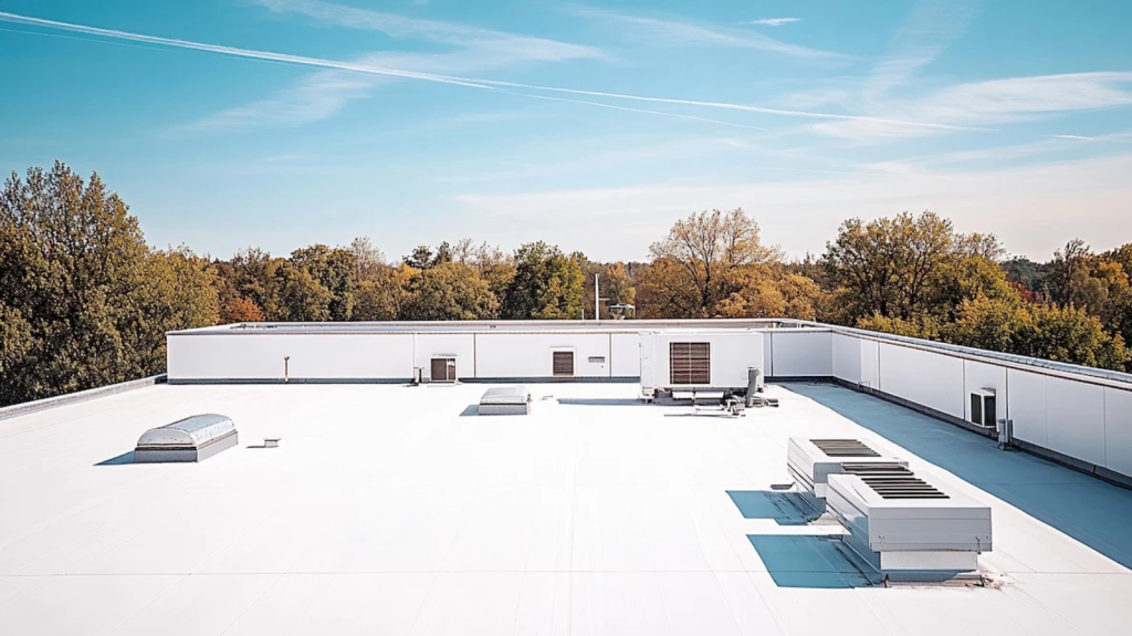 Common commercial roofing problems in Tampa Florida including leaks, ponding water, and roof membrane damage